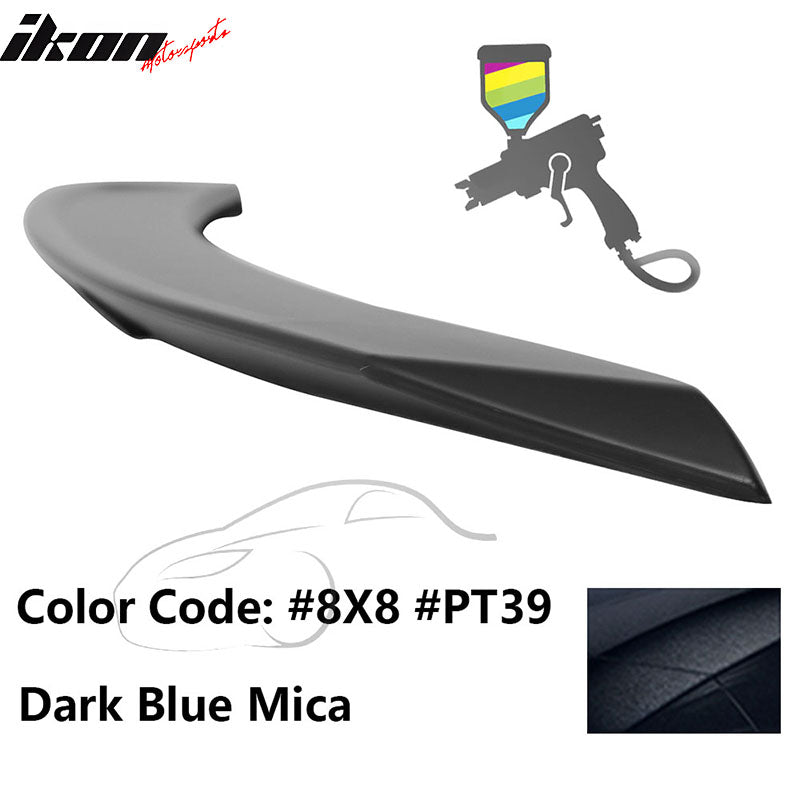 2011-2017 Toyota Sienna Painted Rear Trunk Spoiler Roof Wing ABS