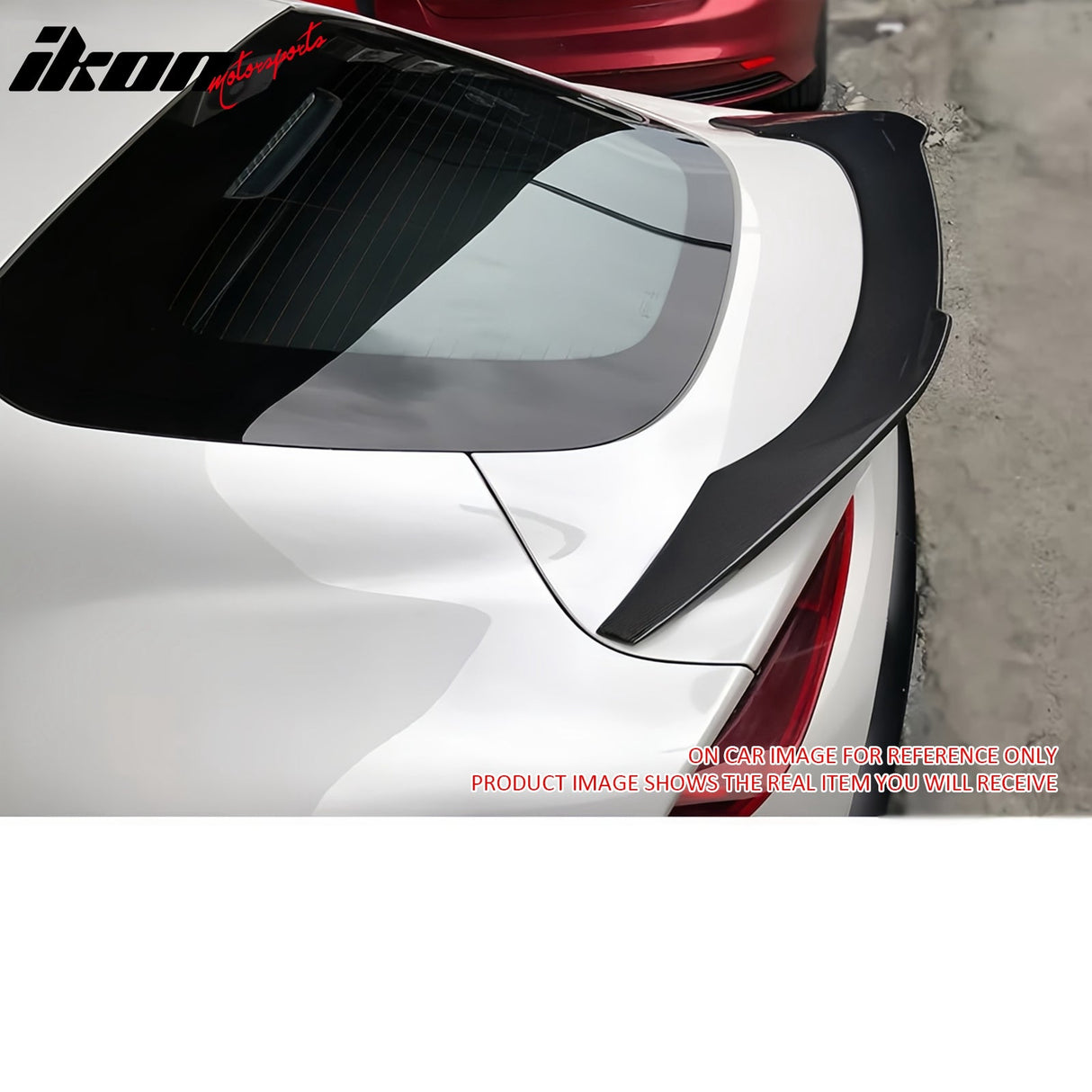 2020-2025 Toyota GR Supra Trunk Spoiler V Style Matte Black Rear Wing