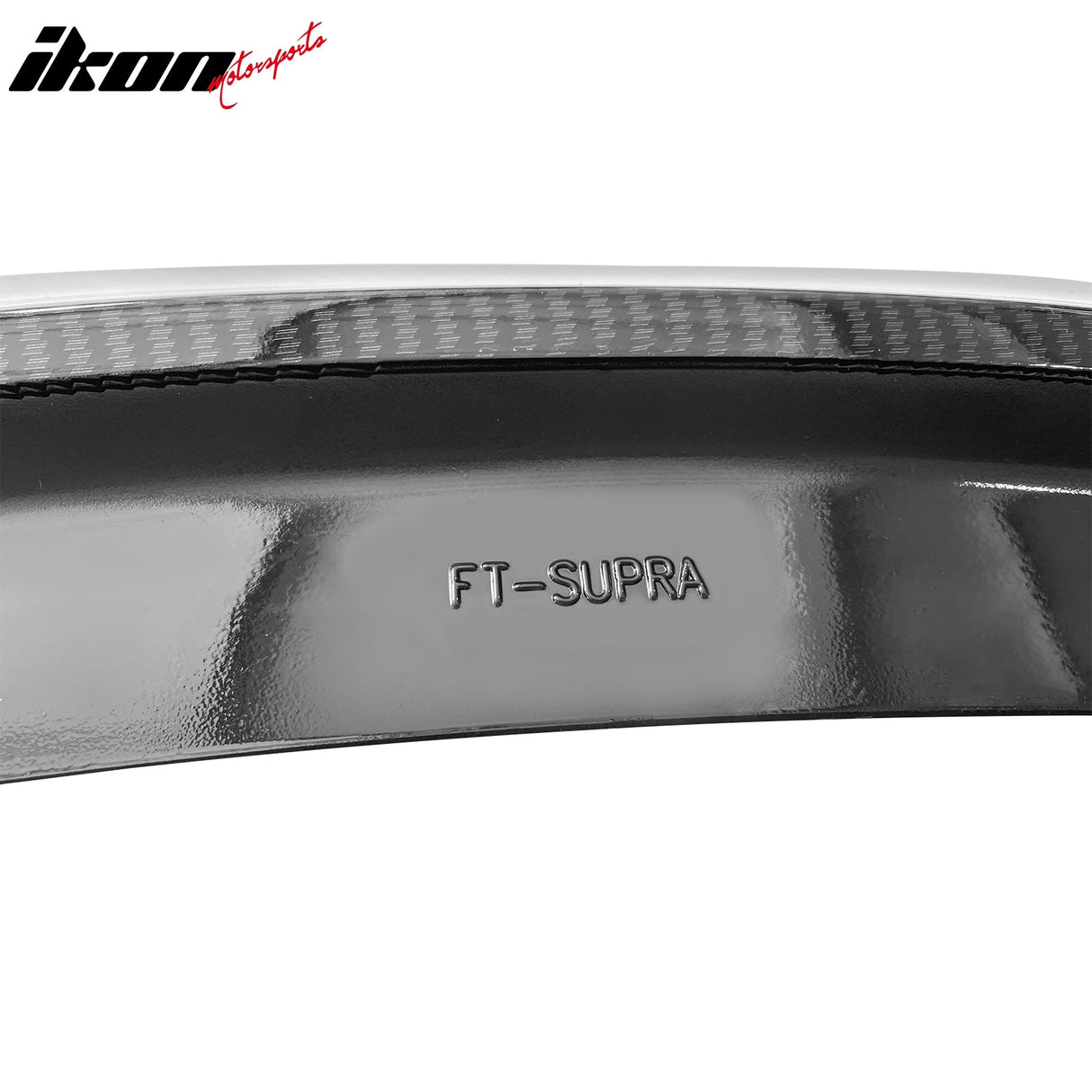 2020-2025 Toyota GR Supra Trunk Spoiler V Style Carbon Fiber Print Win