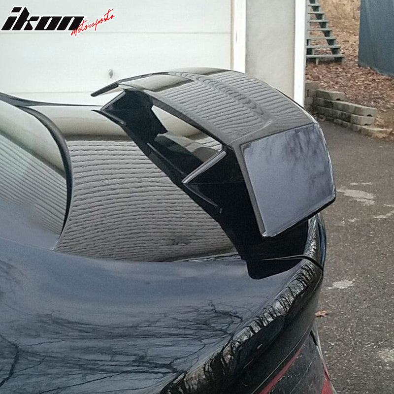2013-2016 Dodge Dart Glossy Black Rear Trunk Spoiler 2 Post ABS Sedan