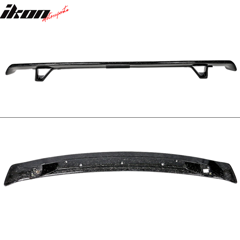 Universal Fitment Rear Trunk Spoiler Lip Wing Forged Carbon Fiber