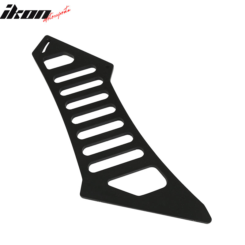 Universal Rear Trunk Spoiler Wing Legs Bracket Stand Mount Side Plate