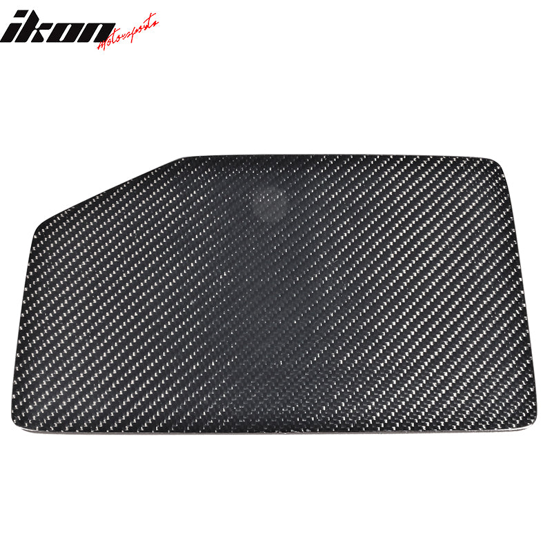 Universal V1 GT Carbon Fiber Rear Spoiler Wing Side Plate Add On