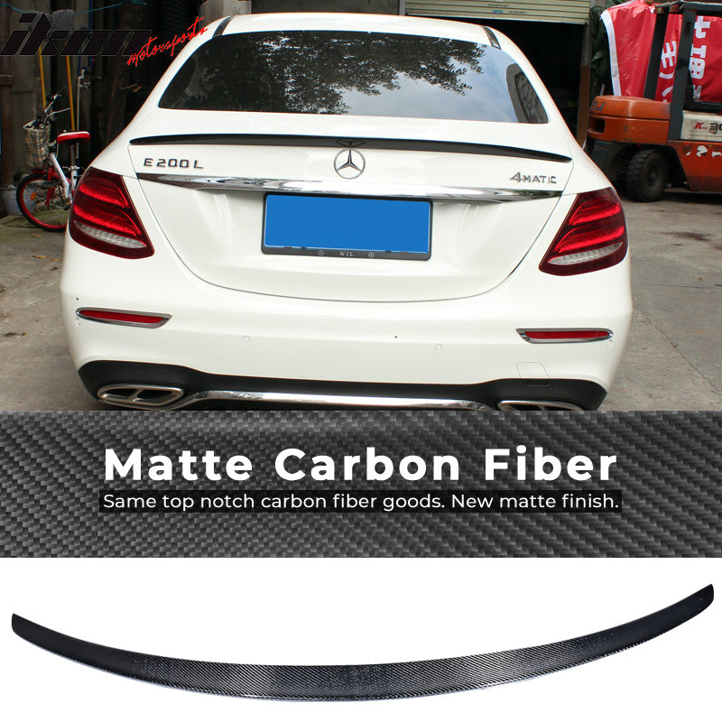 2016-2018 BENZ E-Class W213 E43 Trunk Spoiler Carbon Fiber