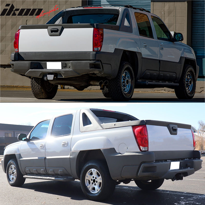 2002 Chevy Avalanche 1500/2500 Tailgate Molding Cap Spoiler PP