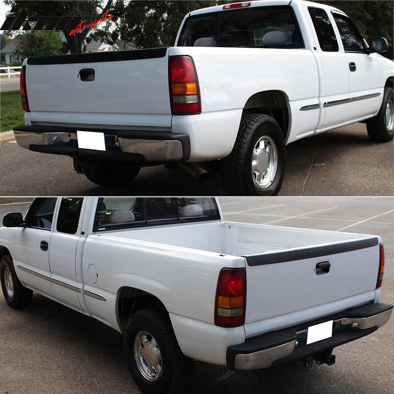 1999-2007 Silverado Sierra Fleetside SL Tailgate Molding Cap Cover PP