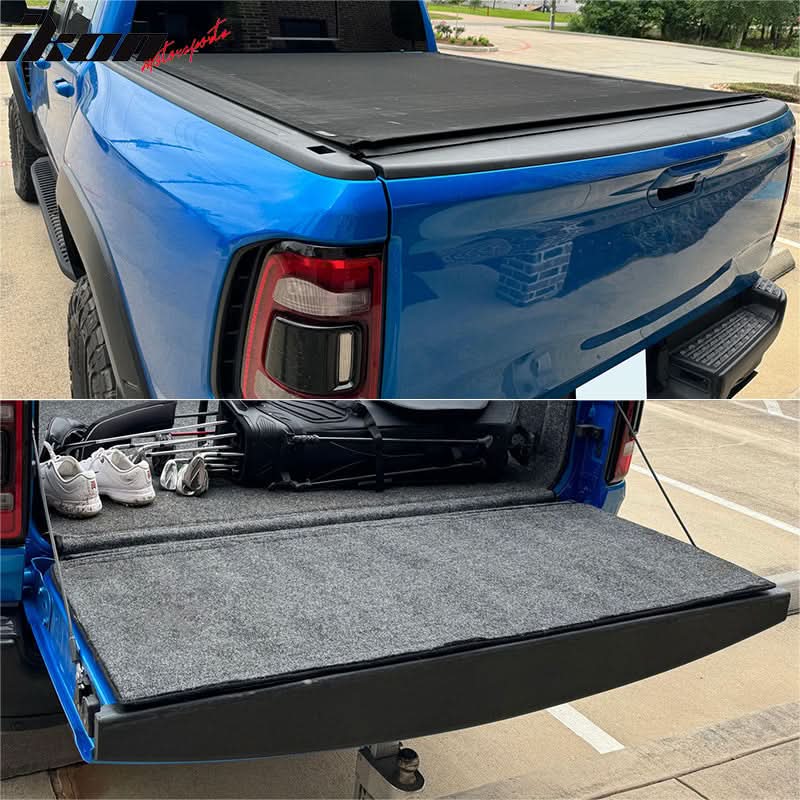 2019-2025 Ram 2500 3500 Tailgate Molding Cap Top Protector Spoiler Cover PP