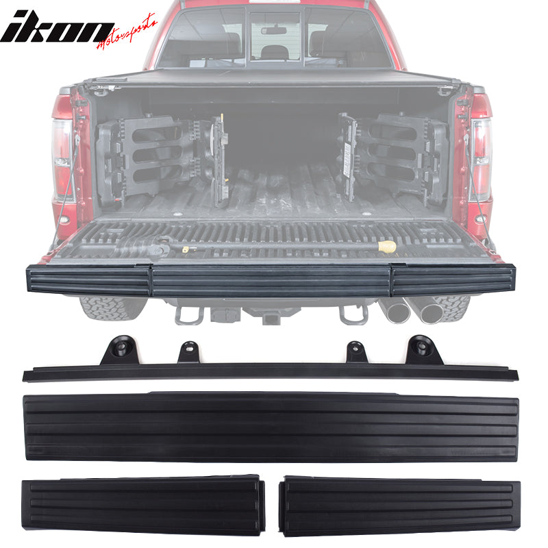 2009-2014 Ford F-150 With Flex Step Tailgate Molding Cap Spoiler PP
