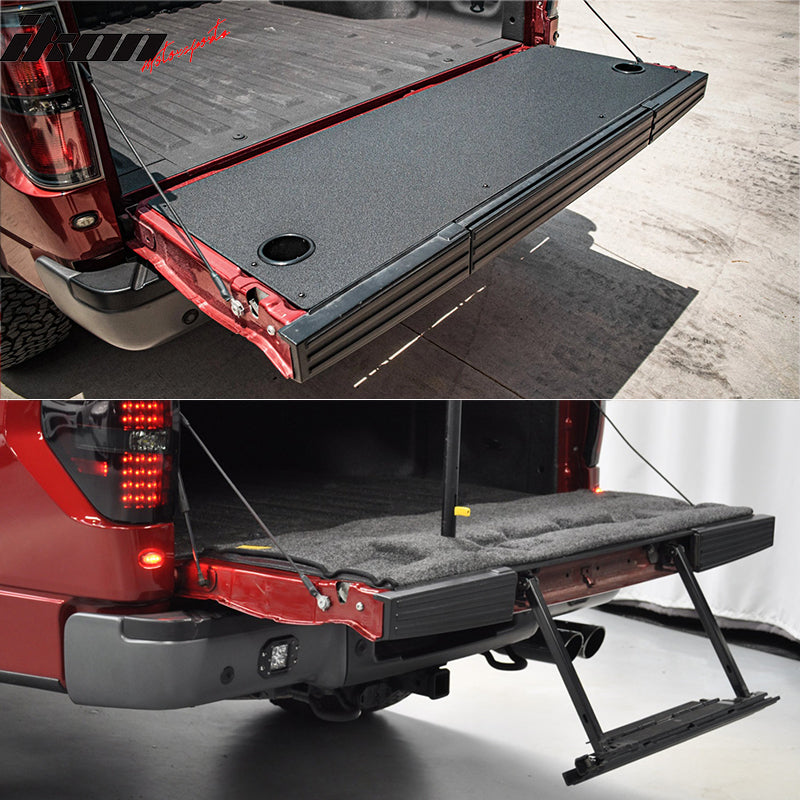 2009-2014 Ford F-150 With Flex Step Tailgate Molding Cap Spoiler PP