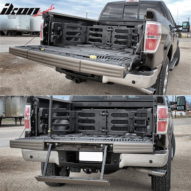 2009-2014 Ford F-150 With Flex Step Tailgate Molding Cap Spoiler PP