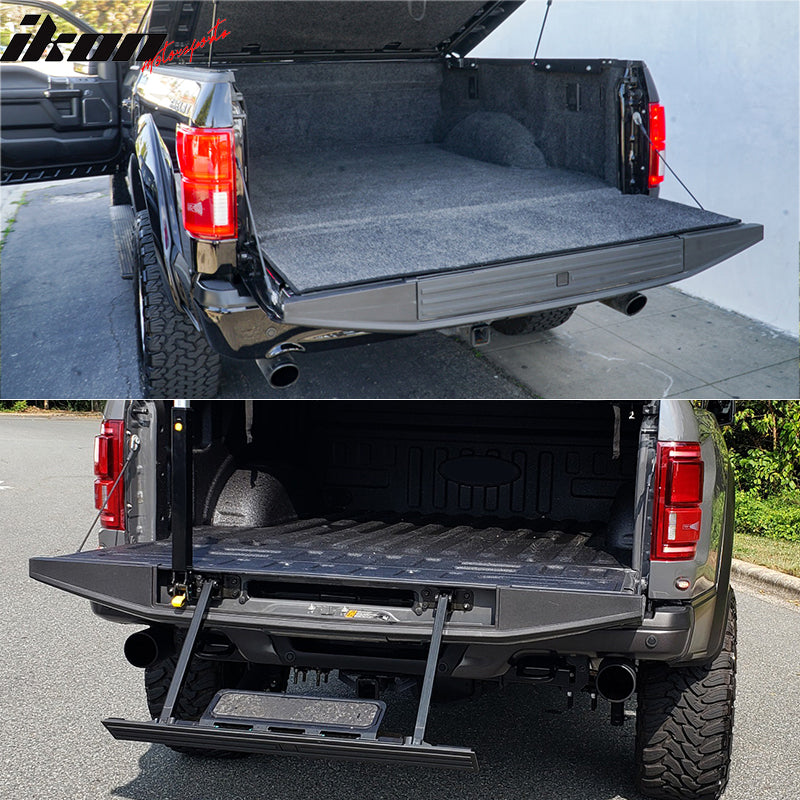 2015-2020 Ford F-150 With Flex Step Tailgate Molding Cap Spoiler PP
