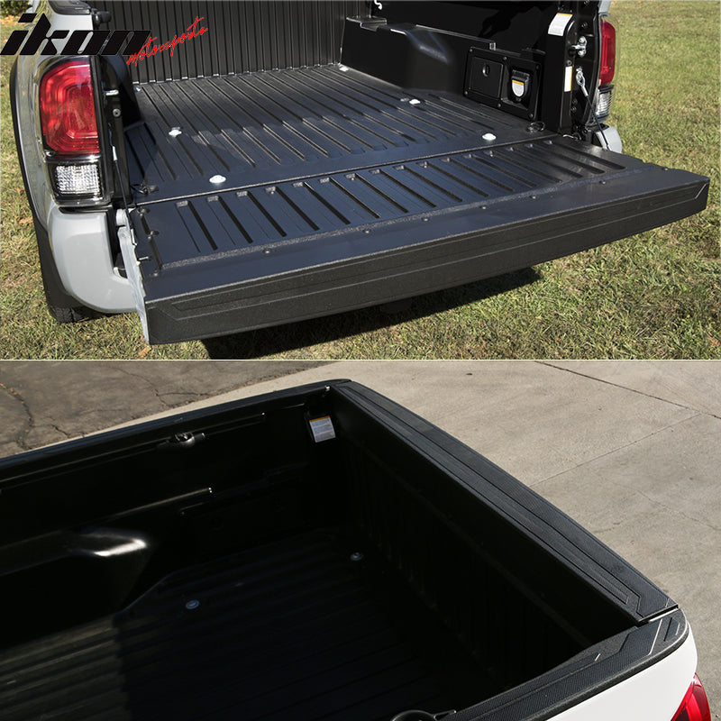 2016-2023 Toyota Tacoma Tailgate Molding Cap Spoiler Matte Black PP