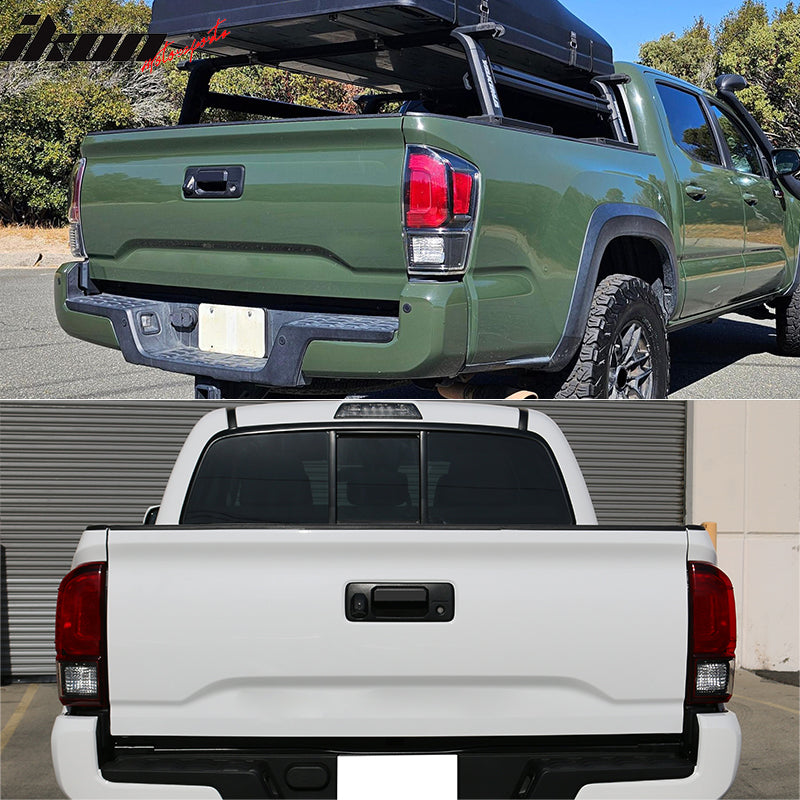 2016-2023 Toyota Tacoma Tailgate Molding Cap Spoiler Matte Black PP