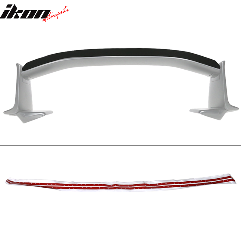 2013-2020 FRS BRZ Toyota 86 NRS Trunk Spoiler Matte Black Gurney Flap