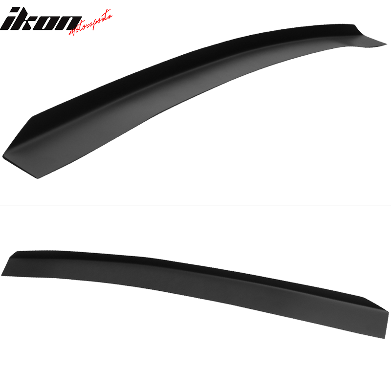 2008-2014 Subaru WRX STI Matte Black Top Gurney Flap Trunk Spoiler FRP
