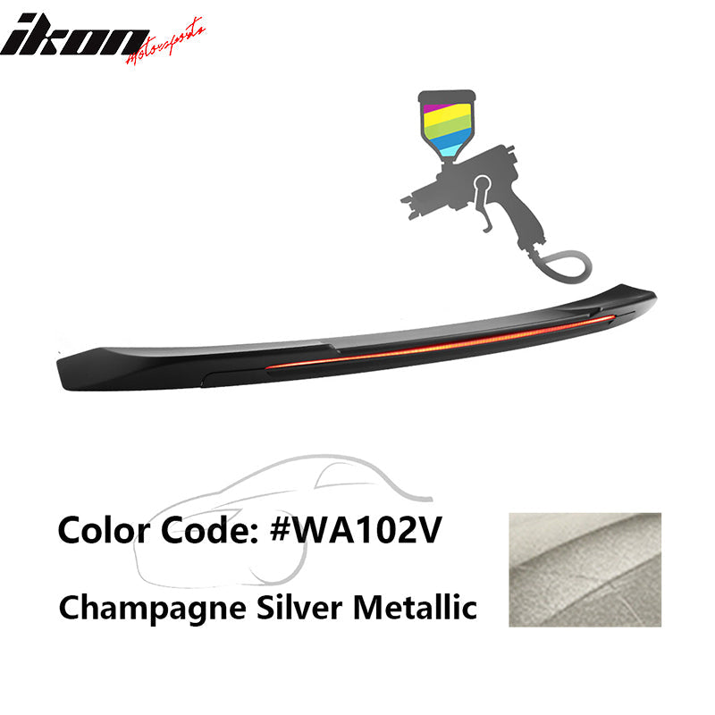 2016-2019 Chevy Cruze Sedan Trunk Spoiler ABS