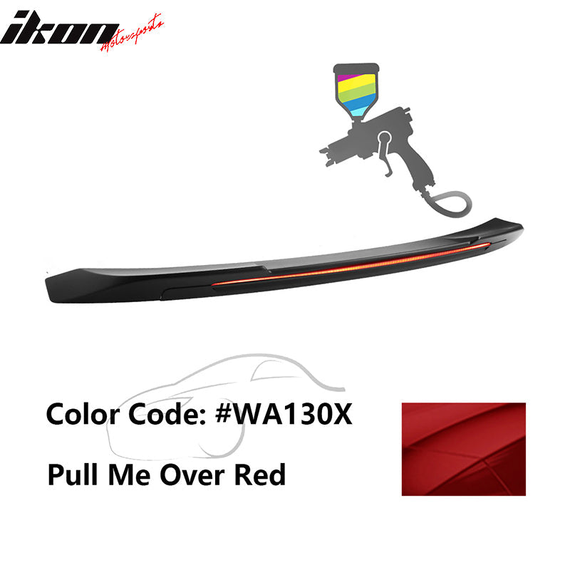 2016-2019 Chevy Cruze Sedan Trunk Spoiler ABS