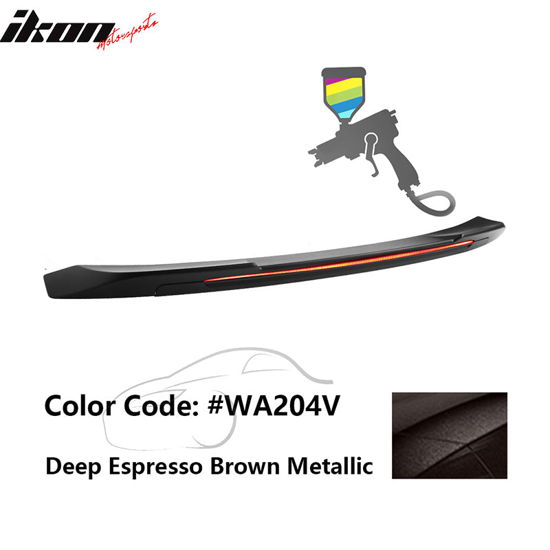 2016-2019 Chevy Cruze Sedan Trunk Spoiler ABS