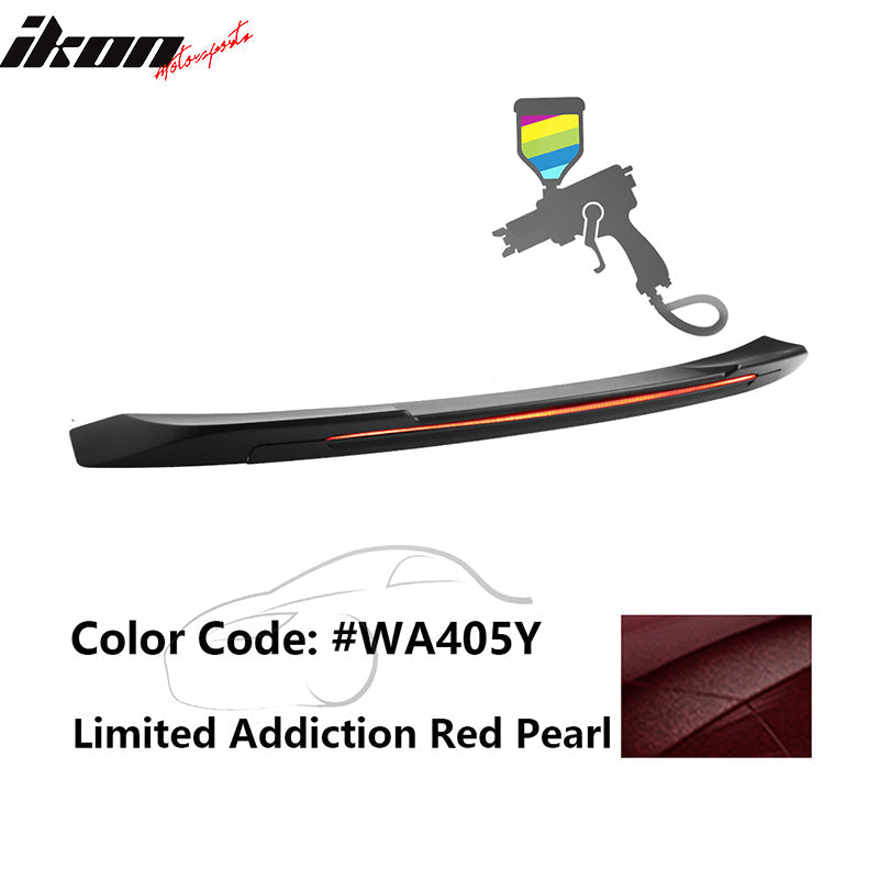 2016-2019 Chevy Cruze Sedan Trunk Spoiler ABS