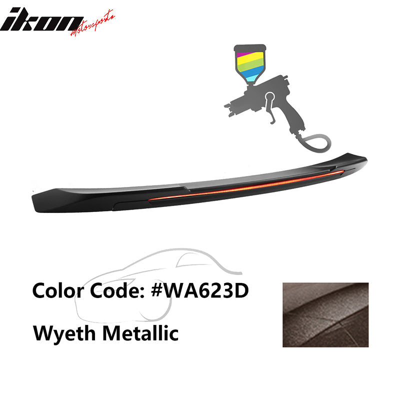 2016-2019 Chevy Cruze Sedan Trunk Spoiler ABS