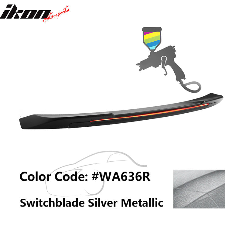 2016-2019 Chevy Cruze Sedan Trunk Spoiler ABS