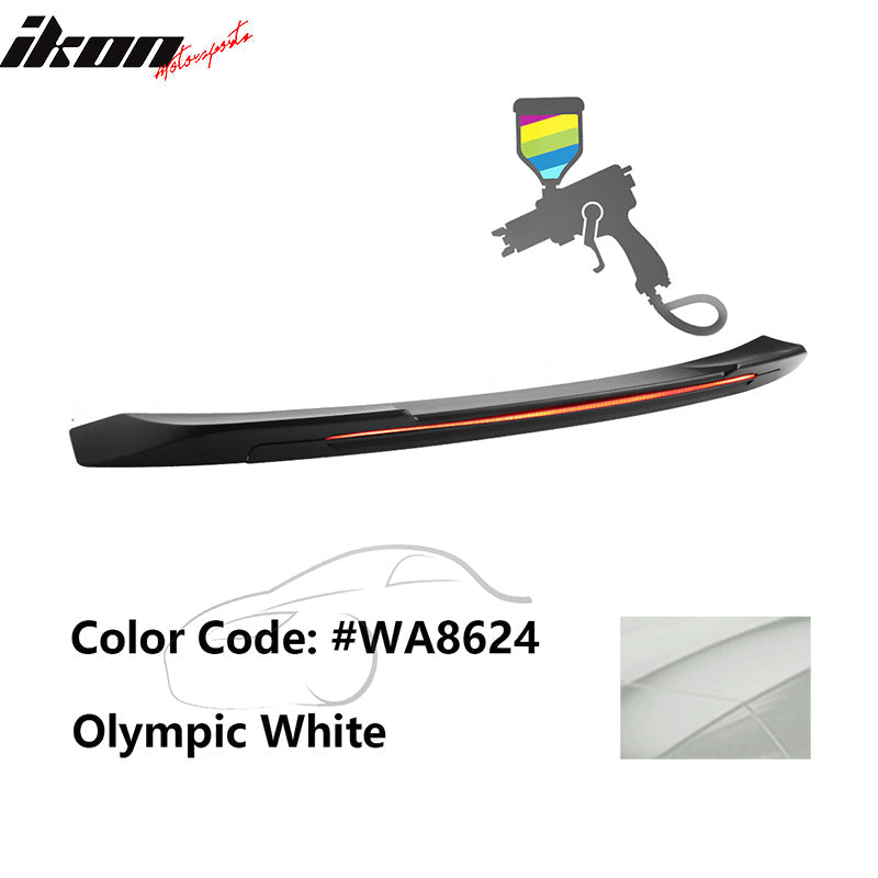 2016-2019 Chevy Cruze Sedan Trunk Spoiler ABS