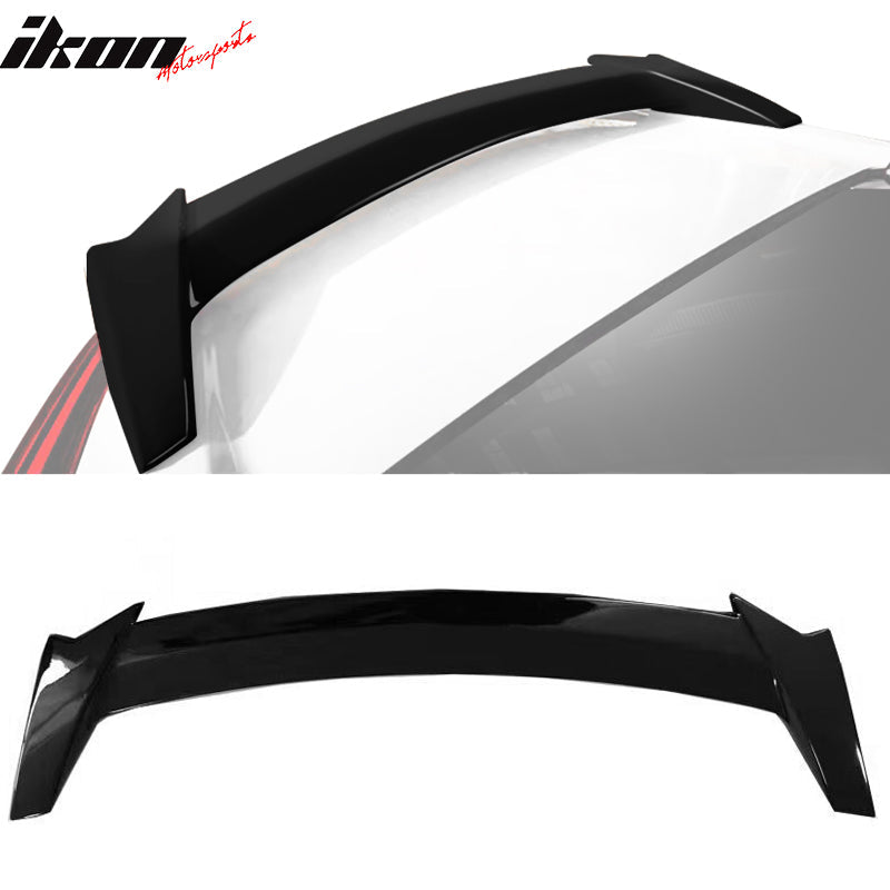 2016-2021 Honda Civic Sedan Long LED Style Trunk Spoiler Wing Lip ABS