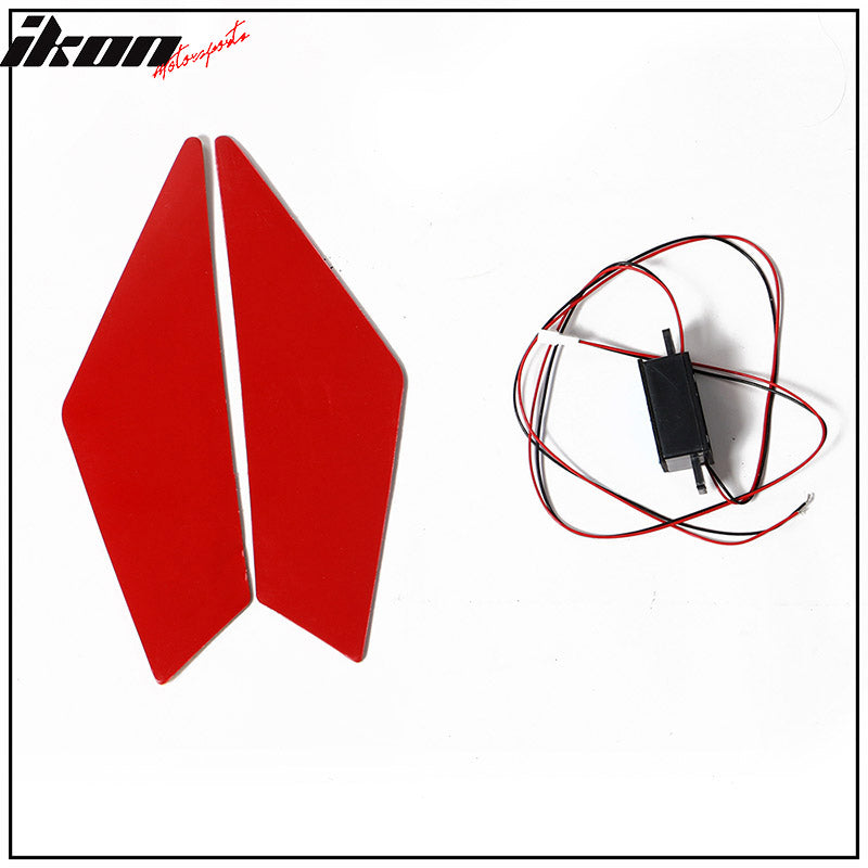 2016-2021 Honda Civic Sedan Long LED Style Trunk Spoiler Wing Lip ABS