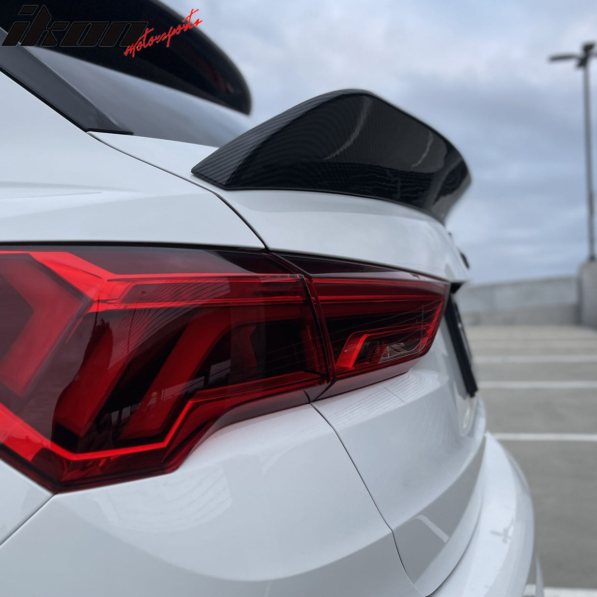 2019-2024 Audi Q3 IKON Style Car Rear Wing Spoiler ABS