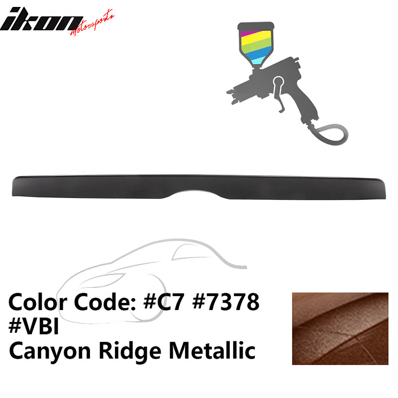 2016-2019 Ford Explorer Duckbill Style Middle Spoiler ABS