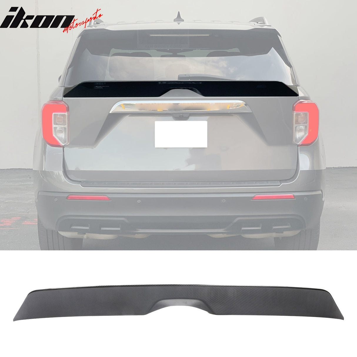 2020-2024 Ford Explorer Duckbill Style Car Rear Wing Spoiler ABS