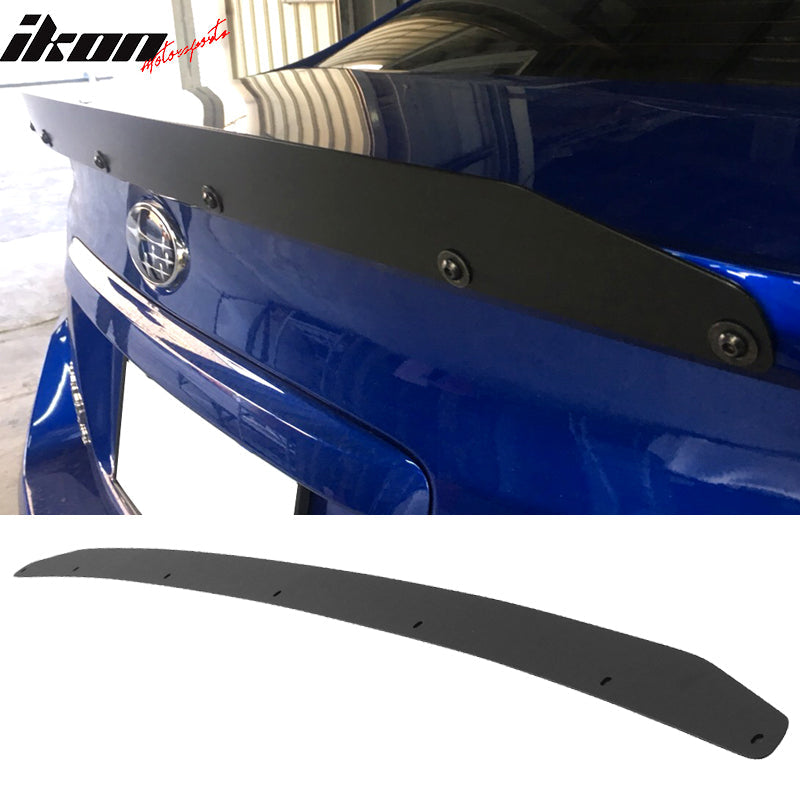 2015-2021 Subaru WRX Trunk Rear Spoiler Gurney Flap Aluminum