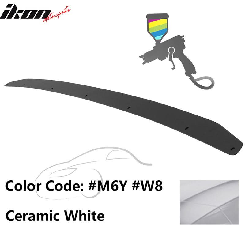 2015-2021 Subaru WRX Trunk Rear Spoiler Gurney Flap Aluminum