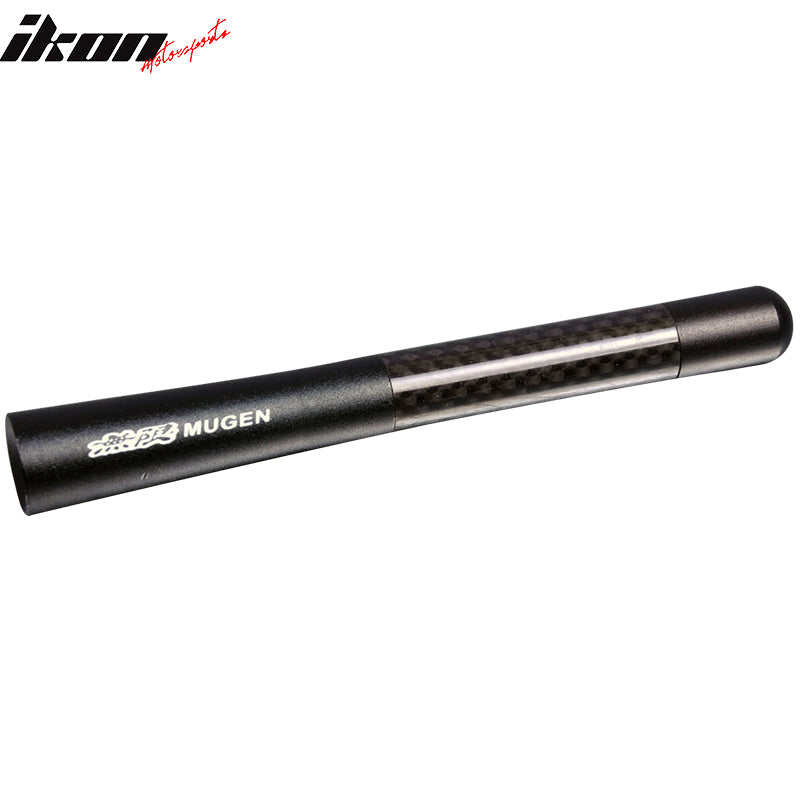 Universal Honda Mugen Short 4.7 Inch Antenna Carbon Fiber