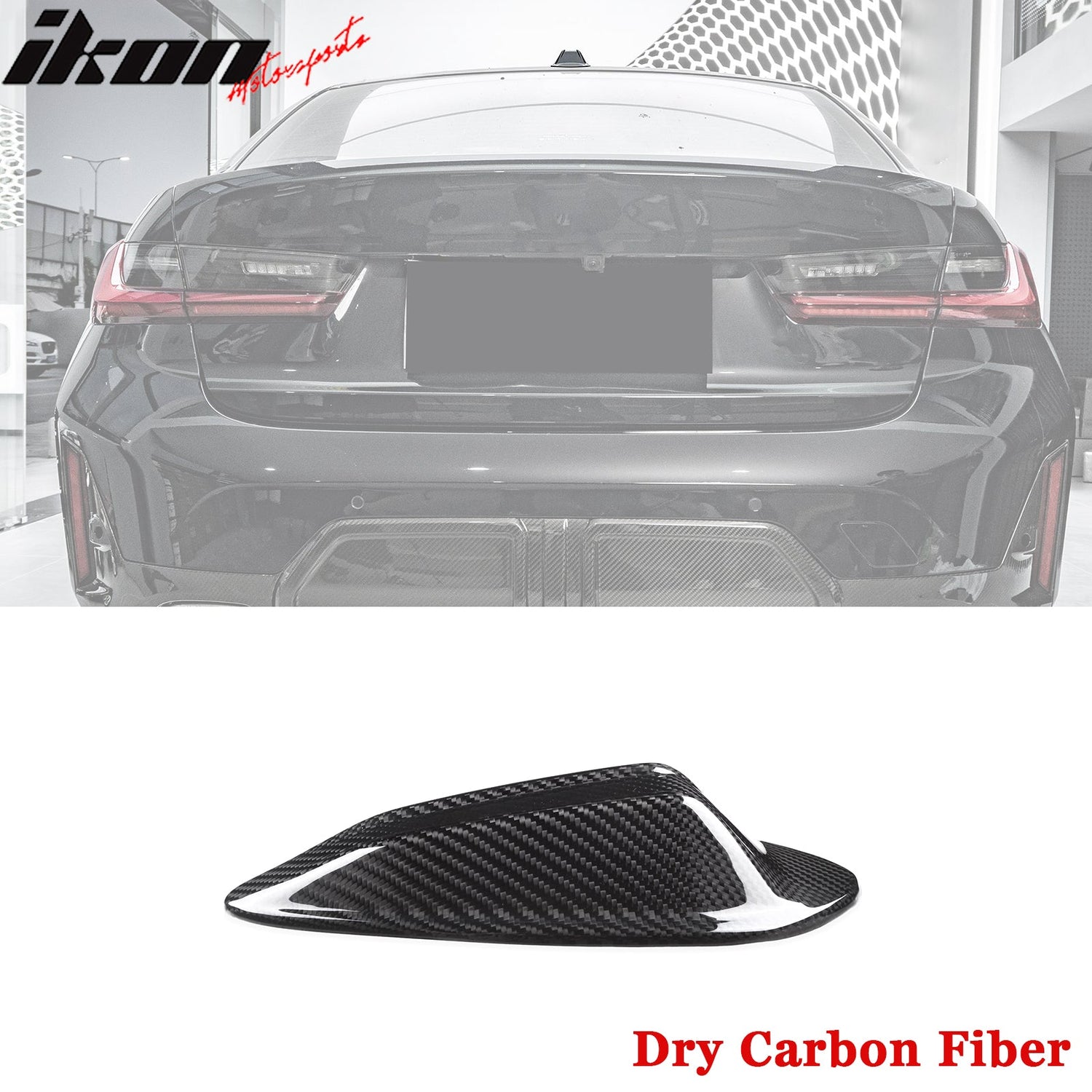 2023-2025 BMW 3 Series G20 LCI OE Style Antenna Trim Dry Carbon Fiber