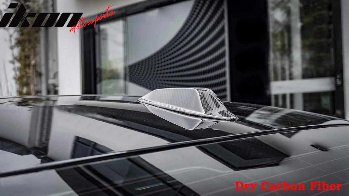 2023-2025 BMW 3 Series G20 LCI OE Style Antenna Trim Dry Carbon Fiber