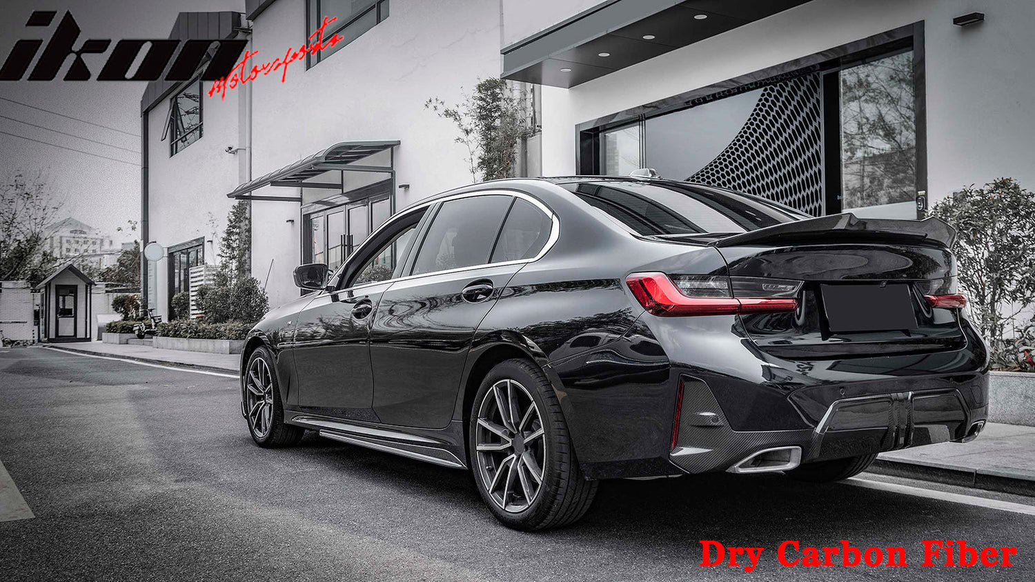 2023-2025 BMW 3 Series G20 LCI OE Style Antenna Trim Dry Carbon Fiber