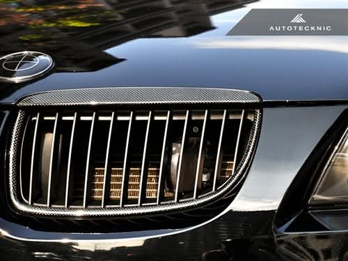 AutoTecknic Carbon Fiber Front Grille Set - BMW E90 Sedan | E91 Wagon | 3-Series