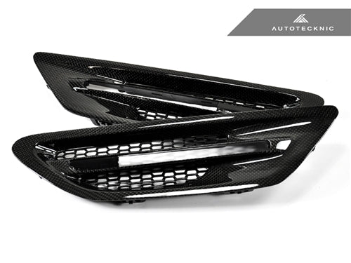 AutoTecknic Replacement Carbon Fiber Fender Vents - F10 Sedan | M5