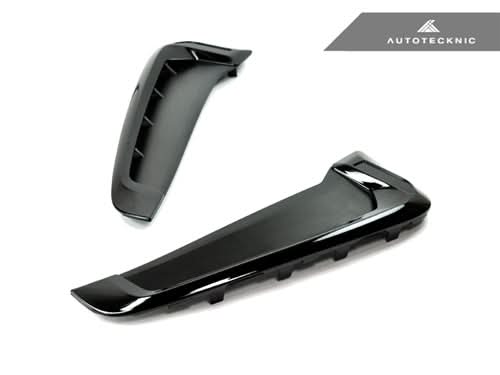 AutoTecknic Replacement Glazing Black Fender Trims - BMW F16 X6 | F86 X6M