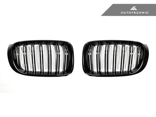 AutoTecknic Gloss Black Front Grille Set - BMW F25 X3 LCI | F26 X4