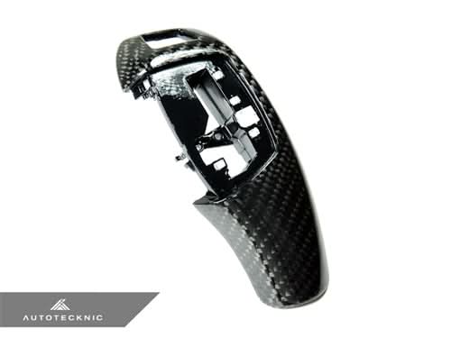 AutoTecknic Carbon Fiber Gear Selector Cover - BMW (Automatic Transmission Equipped Only)