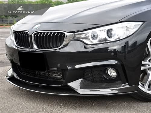 AutoTecknic Carbon Fiber Performante Aero Lip - BMW F32 4-Series Coupe M-Sport