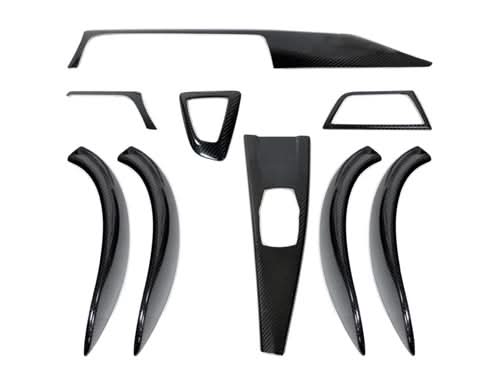 AutoTecknic Dry Carbon Fiber Interior Trim - F30 3-Series Sedan | F34 3-Series GT | F36 4-Series GC