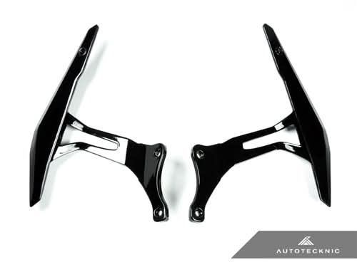 AutoTecknic Glazing Black Competition Shift Paddles - Ferrari 458 Italia / Spider