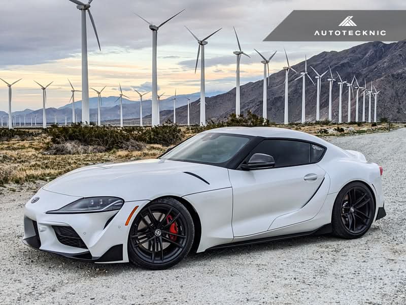 AutoTecknic Replacement Carbon Fiber Mirror Covers - A90 Supra 2020-Up