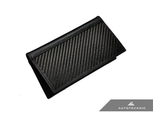 AutoTecknic Carbon Fiber Leather Checkbook Holder