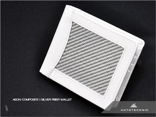 AutoTecknic Silver Fiber Wallet