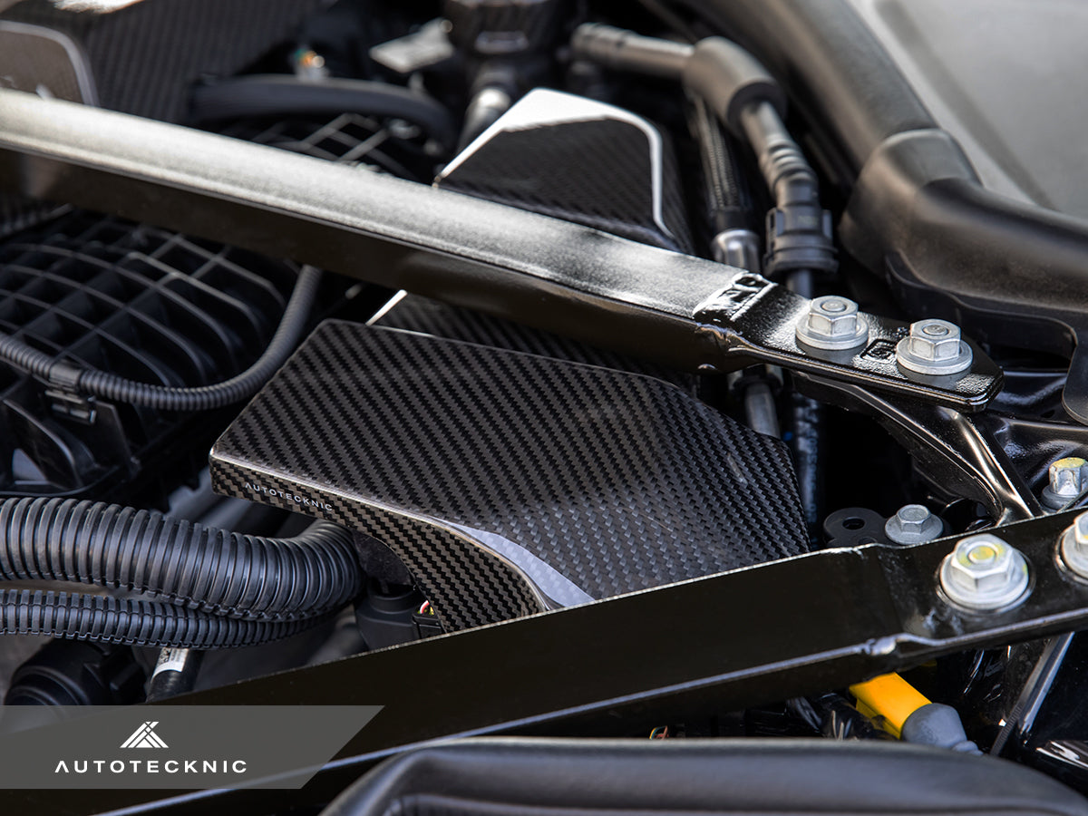 AutoTecknic Dry Carbon ECU Battery Terminal Cover - G87 M2