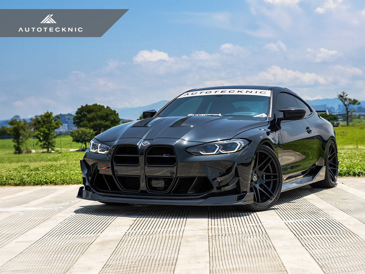 AutoTecknic Dry Carbon Motorsports Front Aero Lip - G80 M3 | G82/ G83 M4